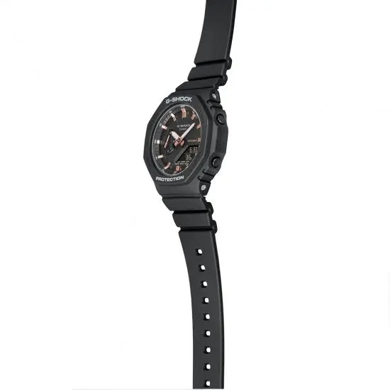 Casio GMA-S2100-1AER Chronograph Black Rubber Strap - Κοσμηματοπωλείο Goldy