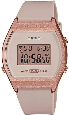 CASIO LW-204-4AEF Digital Pink Rubber Strap - Κοσμηματοπωλείο Goldy