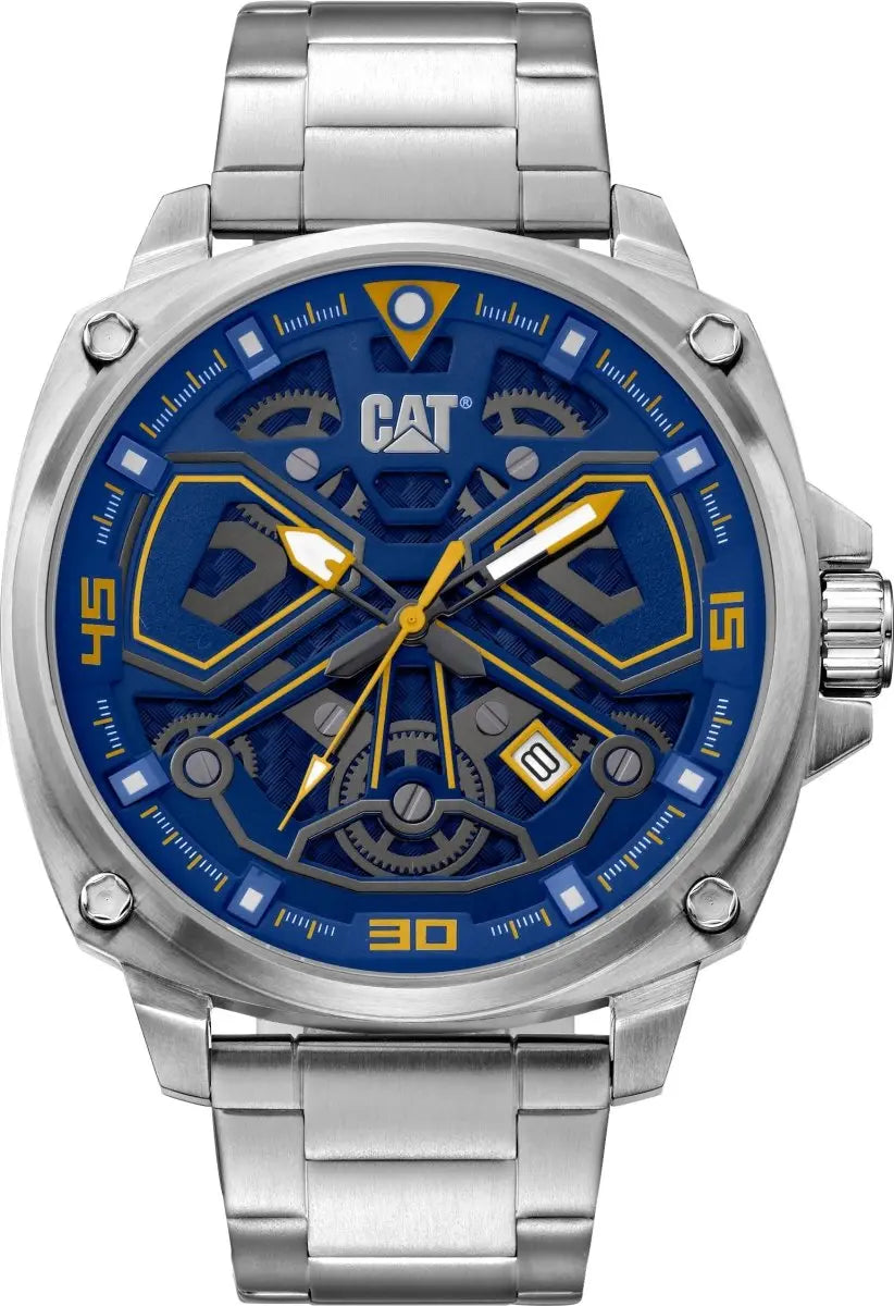 CATERPILLAR AJ14111627 Tokyo Stainless Steel Watch - Κοσμηματοπωλείο Goldy
