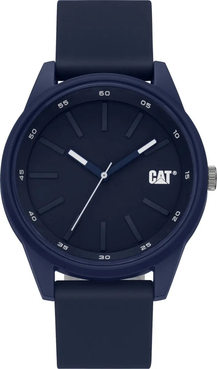 CATERPILLAR LJ11026622 Insignia Blue Rubber Strap - Κοσμηματοπωλείο Goldy