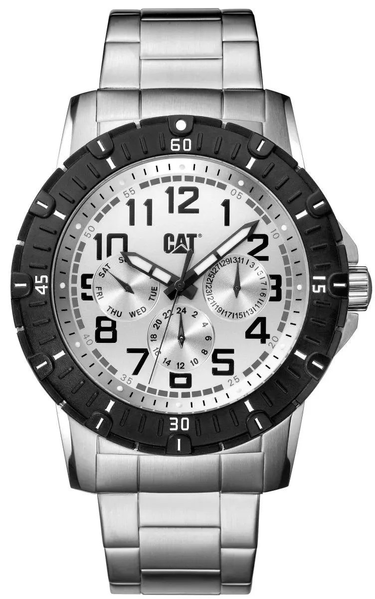 CATERPILLAR PV14911212 PV1 Multifunction Stainless Steel Watch - Κοσμηματοπωλείο Goldy