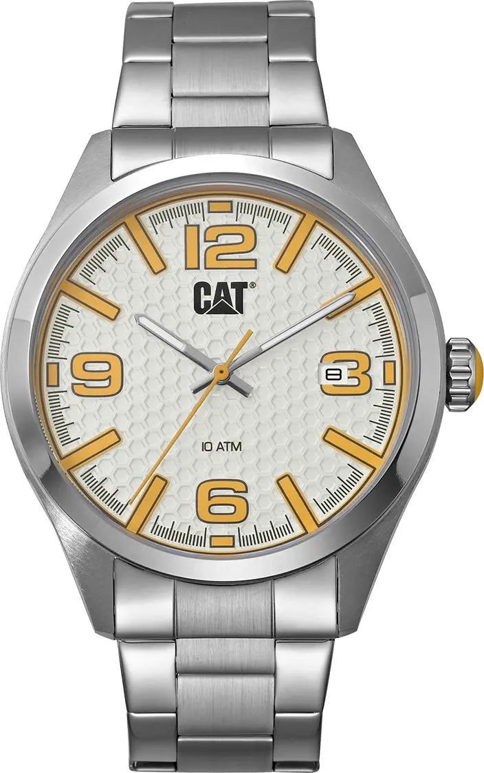 CATERPILLAR QA14111237 H-Dial Stainless Steel Bracelet - Κοσμηματοπωλείο Goldy
