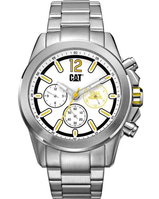 Caterpillar YU14911237 Twist Up Chronograph Stainless Steel Bracelet - Κοσμηματοπωλείο Goldy