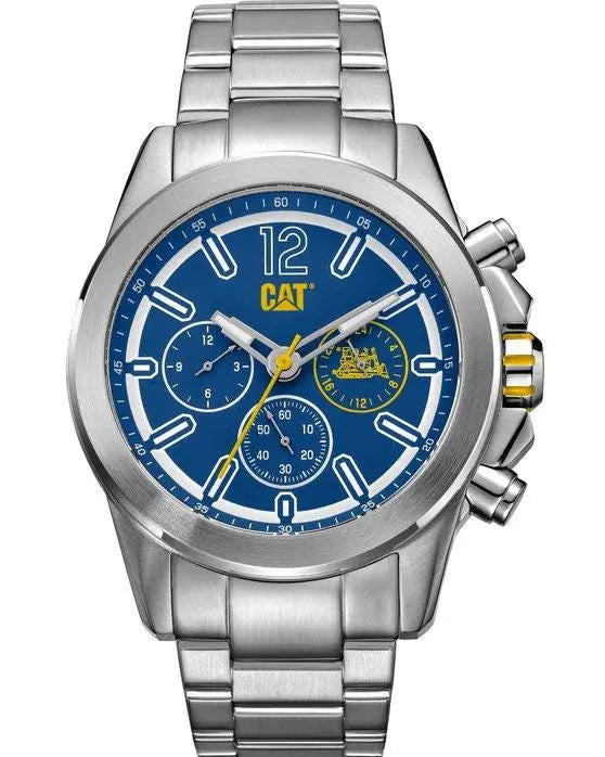 Caterpillar YU14911637 Twist Up Chronograph Stainless Steel Bracelet - Κοσμηματοπωλείο Goldy