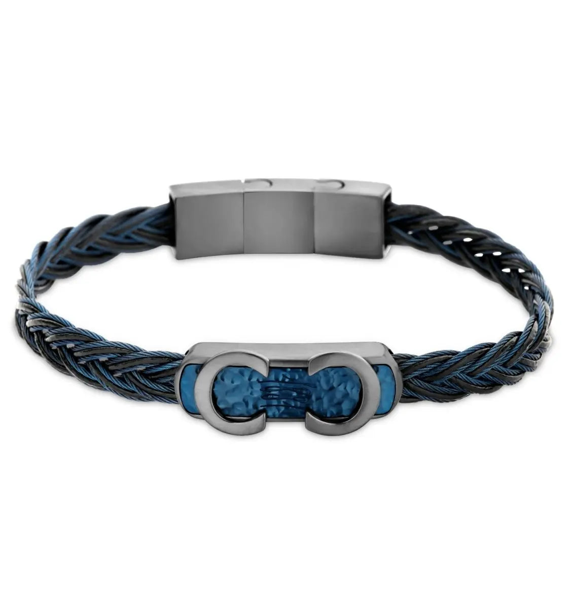 Cerruti CIAGB0000403 Jadila Ανδρικό Βραχιόλι Από Γκρι Ανοξείδωτο Ατσάλι - Κοσμηματοπωλείο Goldy