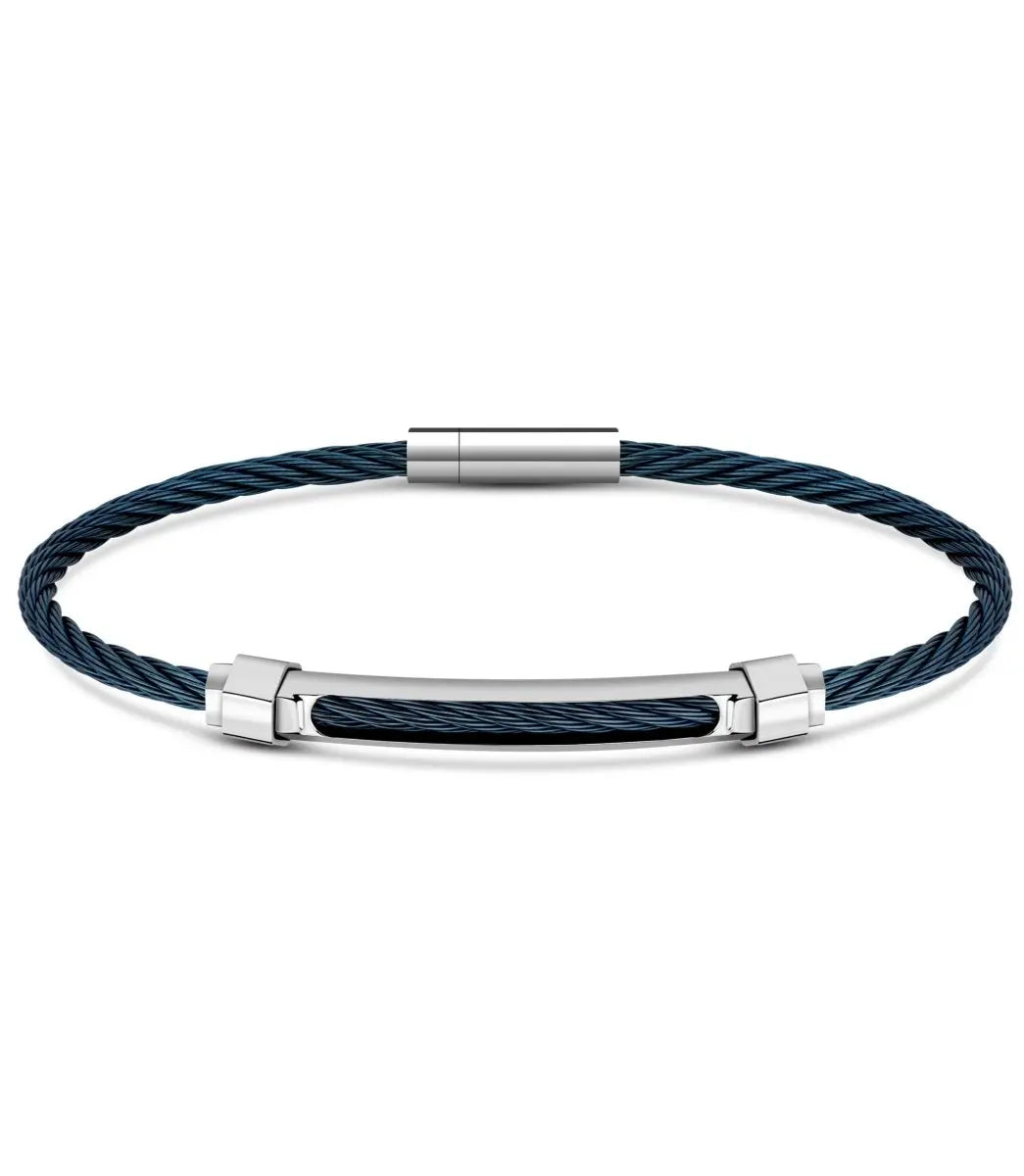 Cerruti CIAGB2209903 Only Cable Ανδρικό Βραχιόλι από Ατσάλι - Κοσμηματοπωλείο Goldy