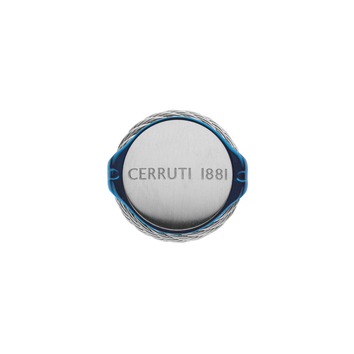 Cerruti CIAGC2216501 Kabil Μανικετόκουμπα από Μπλε Ατσάλι - Κοσμηματοπωλείο Goldy