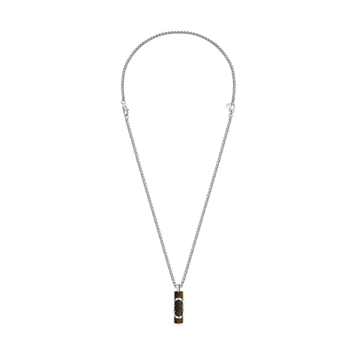 Cerruti CIAGN2216803 Tuberutti Ανδρικό Κολιέ από Ατσάλι με Μάτι Τίγρης - Κοσμηματοπωλείο Goldy