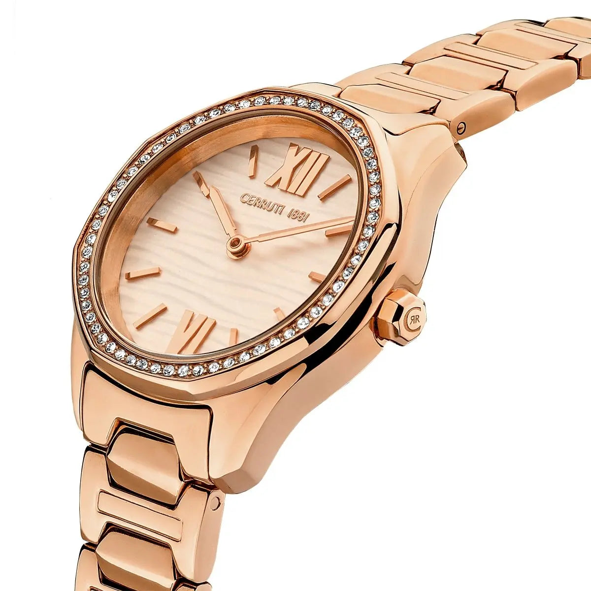 Cerruti CIWLG2205402 Bretagna Rose Gold Stainless Steel Bracelet - Κοσμηματοπωλείο Goldy