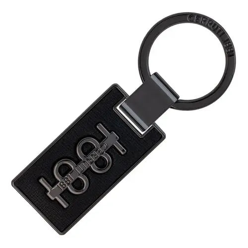 Cerruti NAK012A Μπρελόκ Irving Black Key Ring - Κοσμηματοπωλείο Goldy