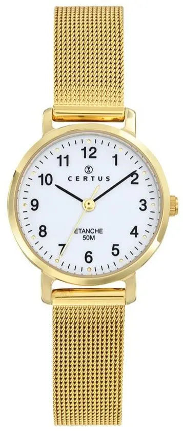 Certus 630693 Gold Stainless Steel Bracelet - Κοσμηματοπωλείο Goldy