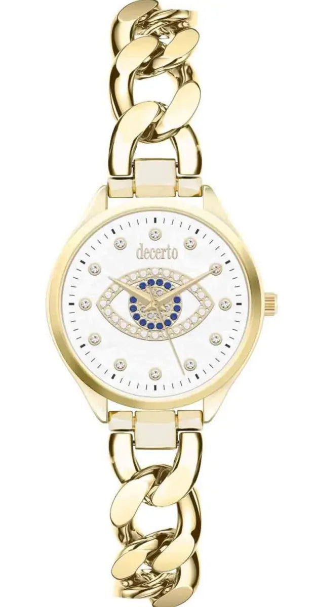 Decerto 2728-203 Philia Gold Metallic Bracelet - Κοσμηματοπωλείο Goldy