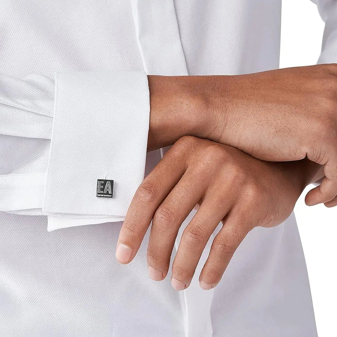Emporio Armani EGS2756060 Μανικετόκουμπα από Ανοξείδωτο Ατσάλι - Κοσμηματοπωλείο Goldy