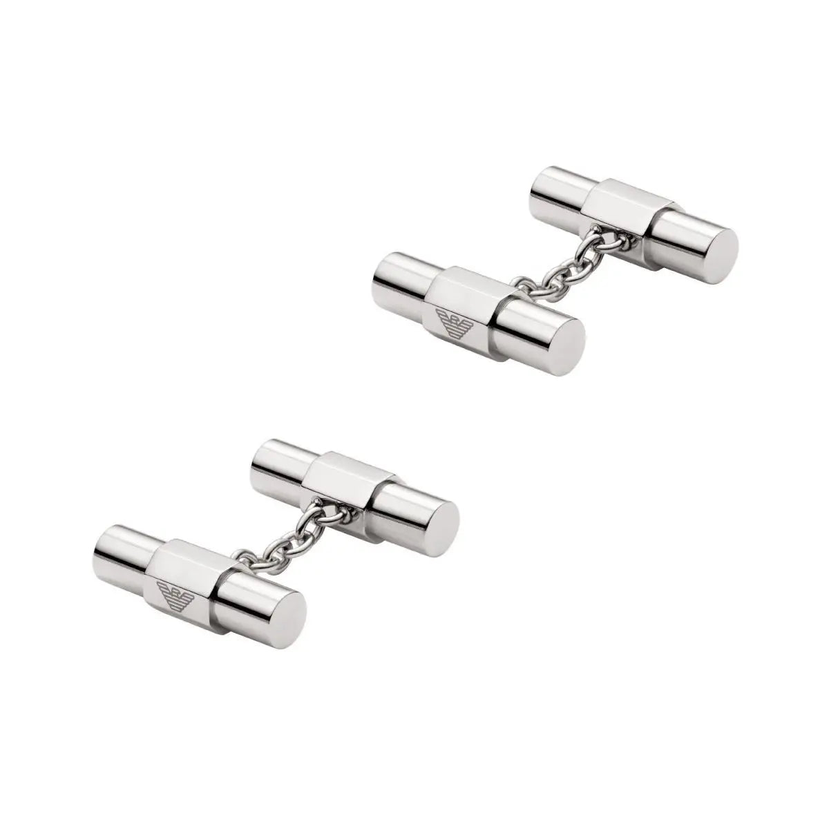 Emporio Armani EGS2852040 Μανικετόκουμπα από Ανοξείδωτο Ατσάλι - Κοσμηματοπωλείο Goldy