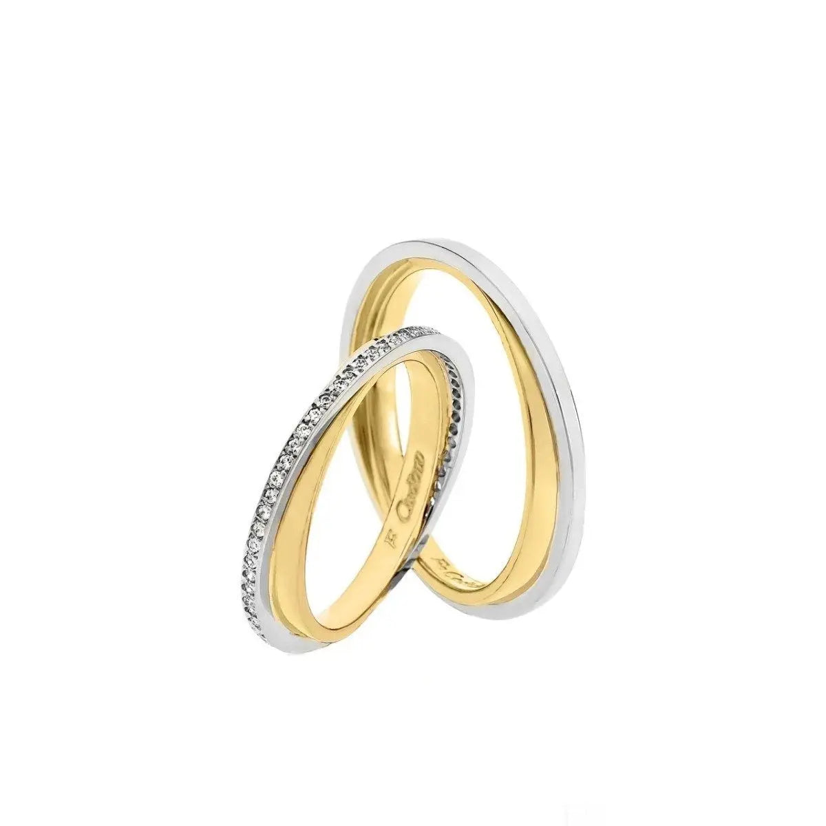 FaCad’oro WR-52 Χρυσές Βέρες Γάμου 14ct - Κοσμηματοπωλείο Goldy