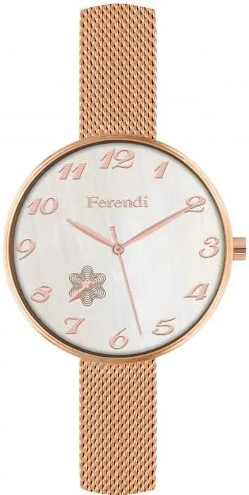 Ferendi 8945-105 Lasting Beauty Rose Gold Metal Bracelet - Κοσμηματοπωλείο Goldy