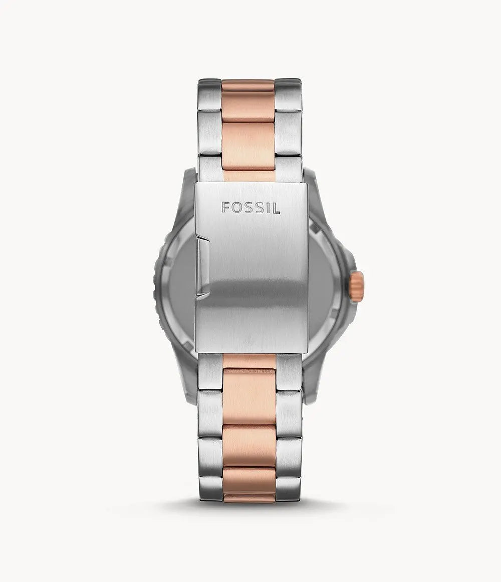 FOSSIL FS5743 FB01 Two Tone Stainless Steel Bracelet - Κοσμηματοπωλείο Goldy