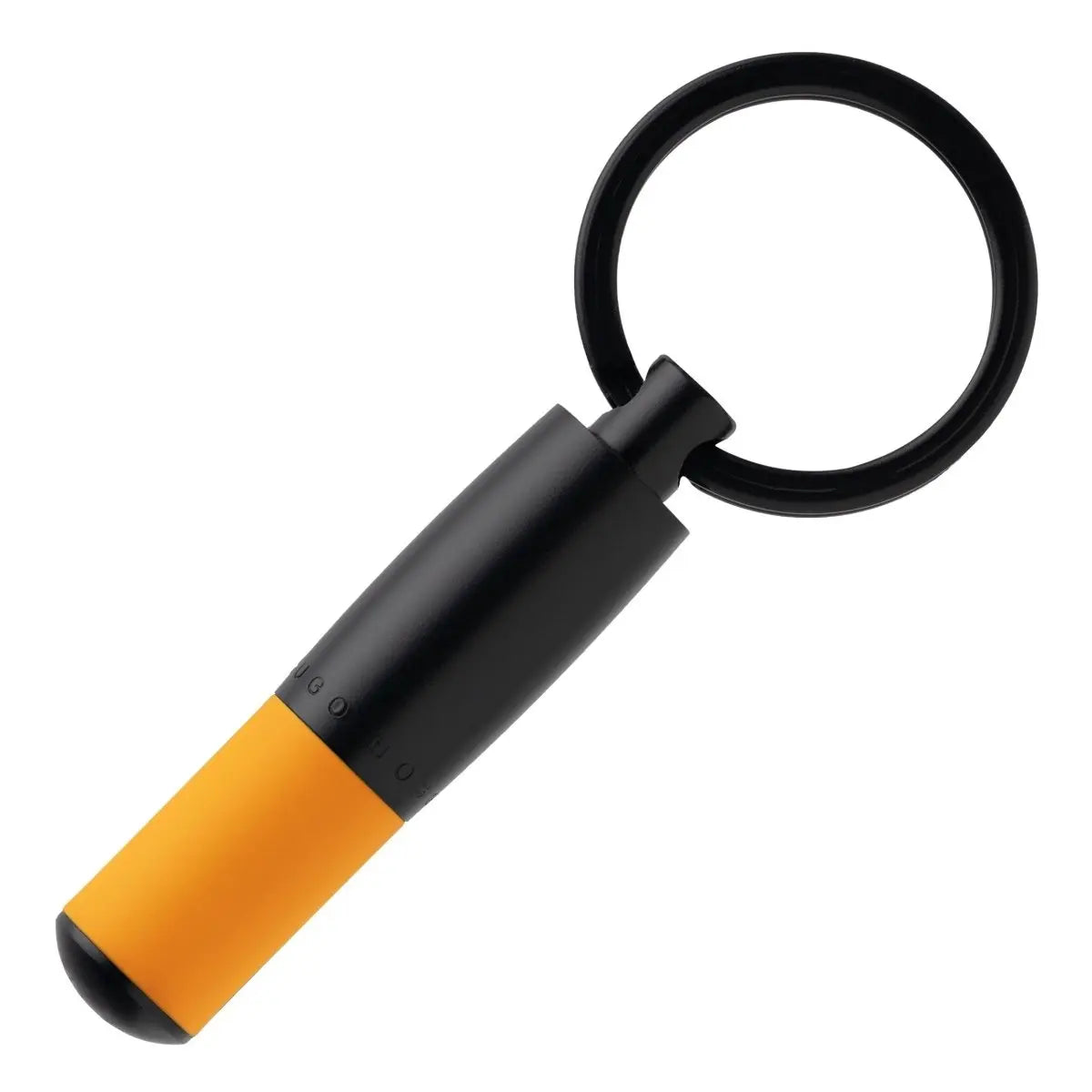 HUGO BOSS HAK007S Μπρελόκ Gear Matrix Yellow Keyring - Κοσμηματοπωλείο Goldy