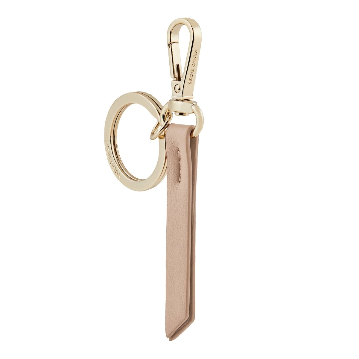 HUGO BOSS HAK311X Μπρελόκ Triga Nude Key Ring - Κοσμηματοπωλείο Goldy
