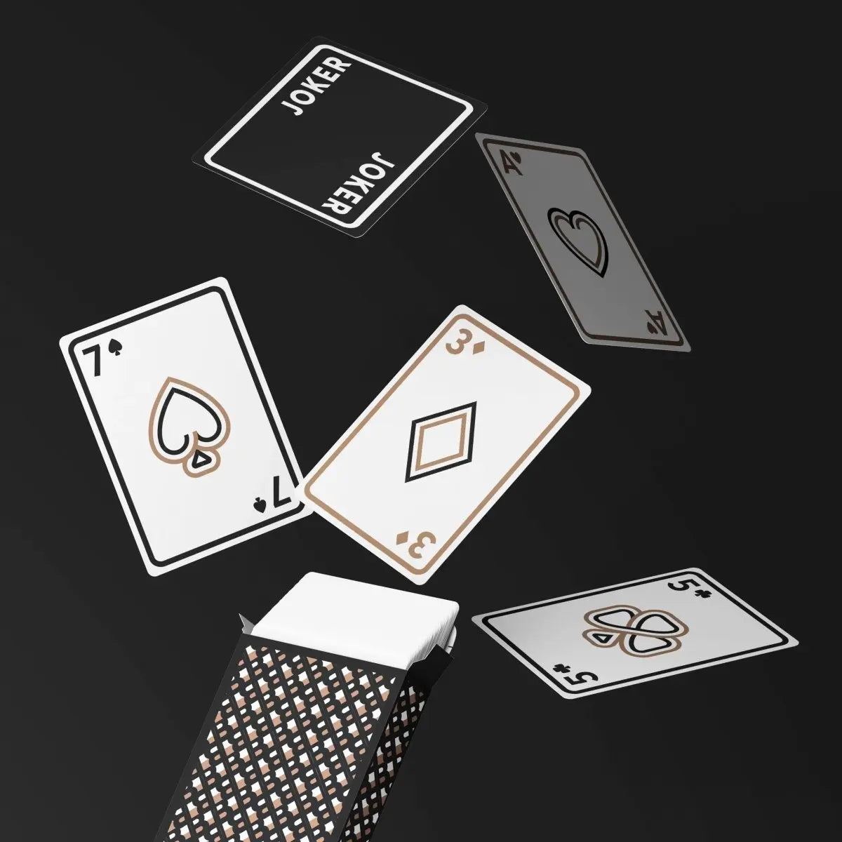 HUGO BOSS HAZ321A Τράπουλα Playing Cards Iconic Black Gift Set - Κοσμηματοπωλείο Goldy