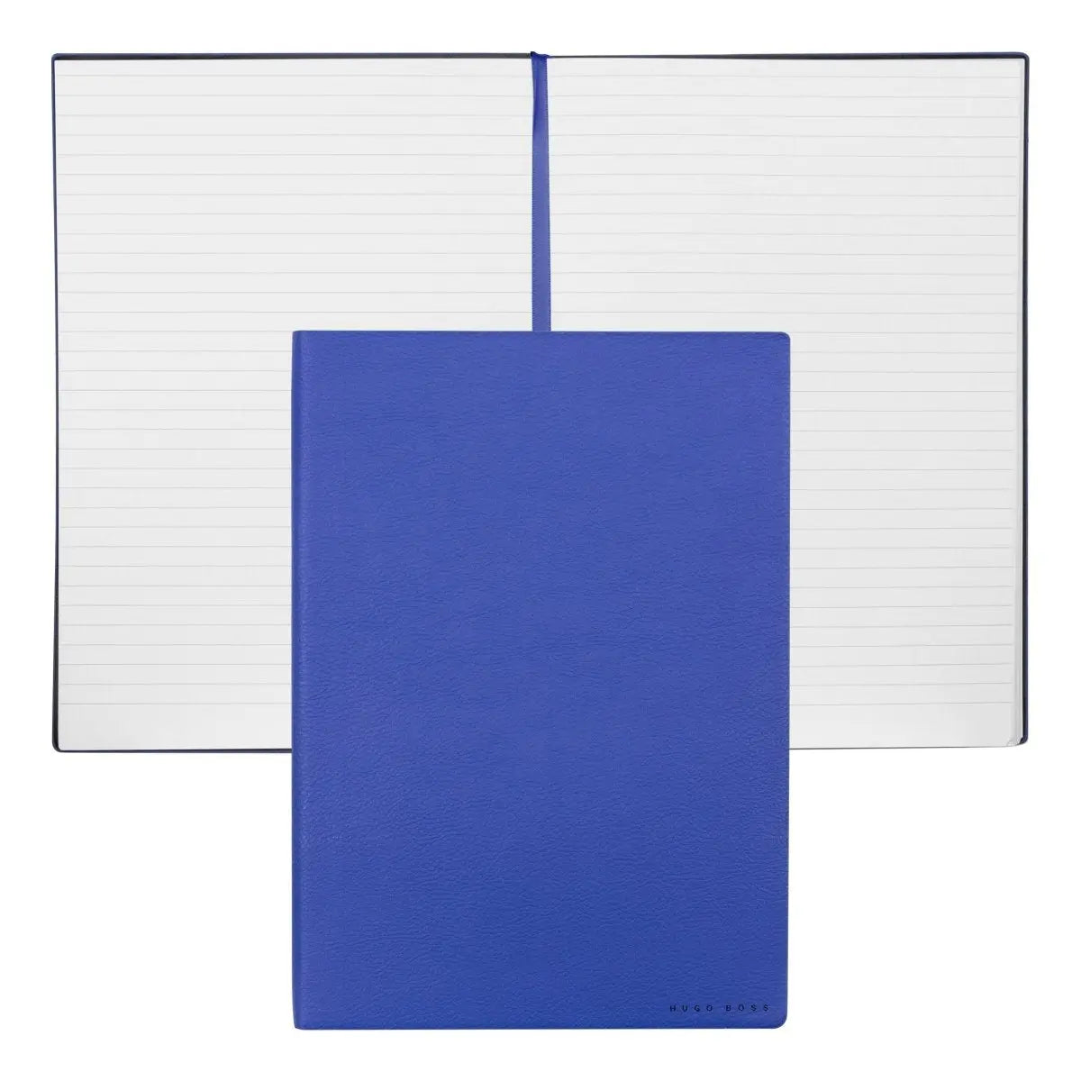 HUGO BOSS HNB121LL Σημειωματάριο B5 Essential Storyline Blue Notebook - Κοσμηματοπωλείο Goldy
