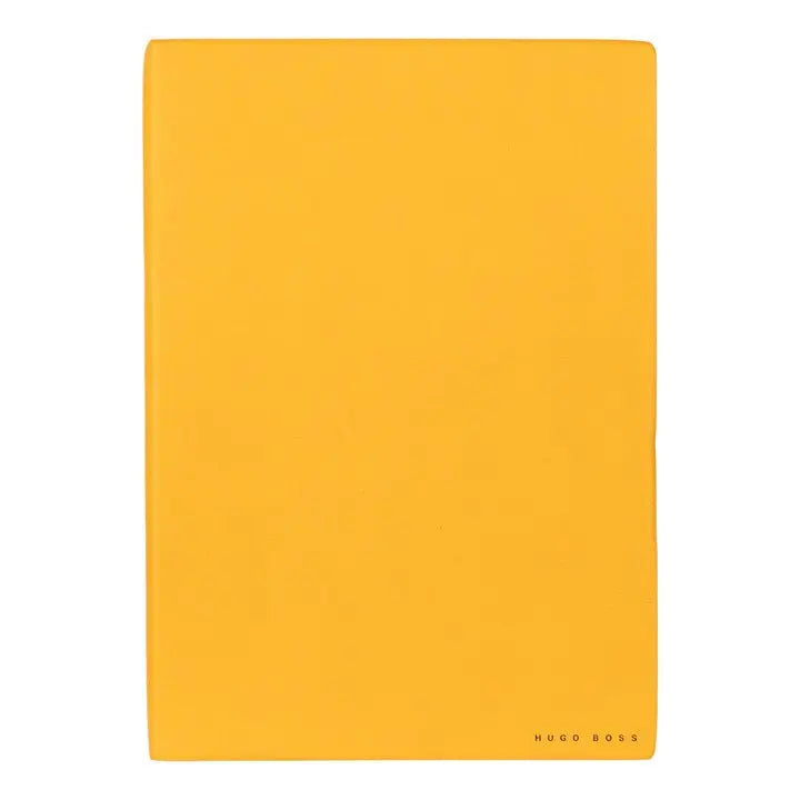 HUGO BOSS HNB121SL Σημειωματάριο B5 Essential Storyline Yellow Notebook - Κοσμηματοπωλείο Goldy