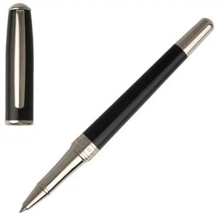 HUGO BOSS HSC8075A Essentian Black Lady Rollerball Pen - Κοσμηματοπωλείο Goldy
