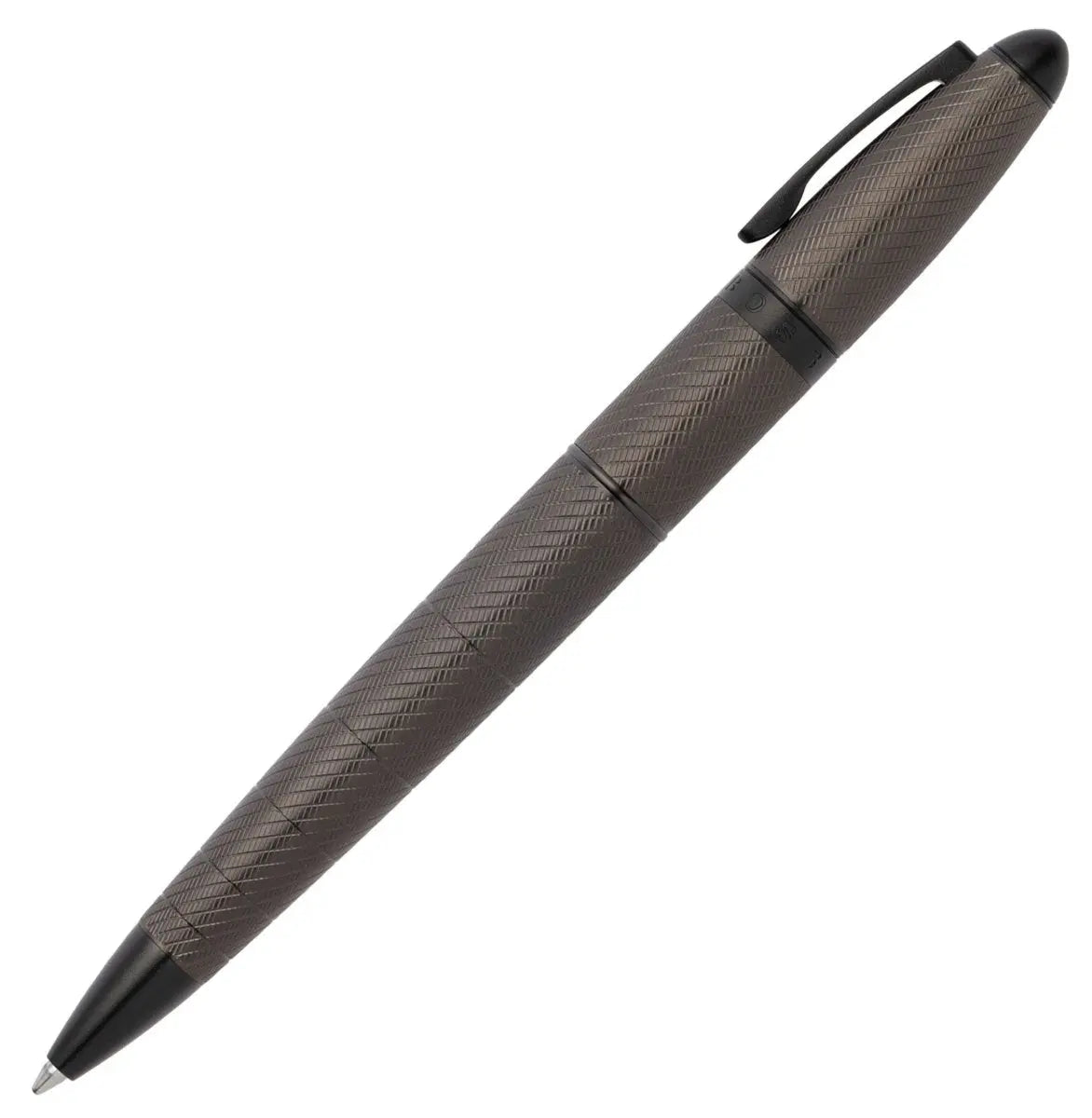 HUGO BOSS HSF1564D Στυλό Oval Gun Ballpoint Pen - Κοσμηματοπωλείο Goldy