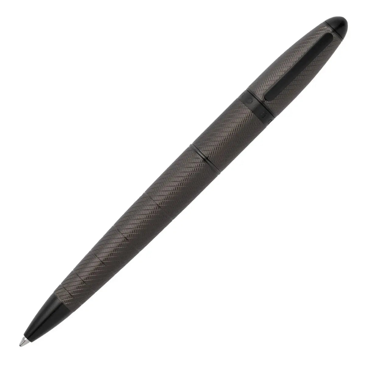 HUGO BOSS HSF1564D Στυλό Oval Gun Ballpoint Pen - Κοσμηματοπωλείο Goldy