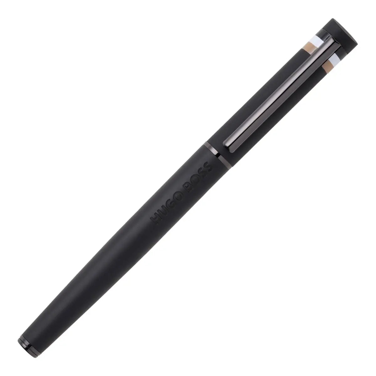 HUGO BOSS HSG3522A Πένα Loop Black Iconic Fountain Pen - Κοσμηματοπωλείο Goldy