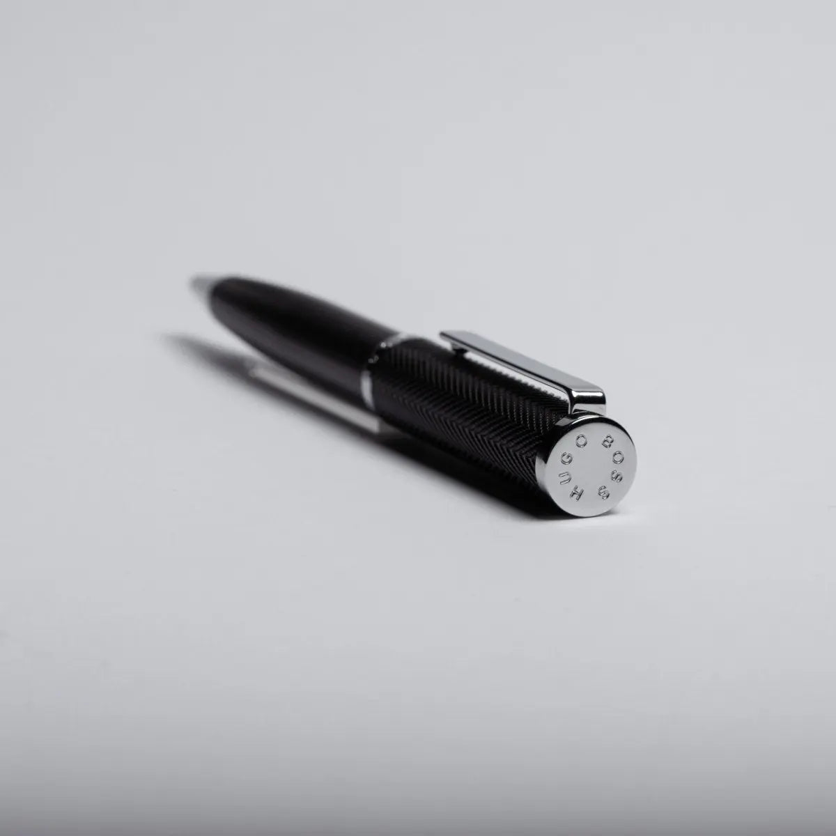 HUGO BOSS HSI1064B Στυλό Formation Herringbone Ballpoint Pen - Κοσμηματοπωλείο Goldy