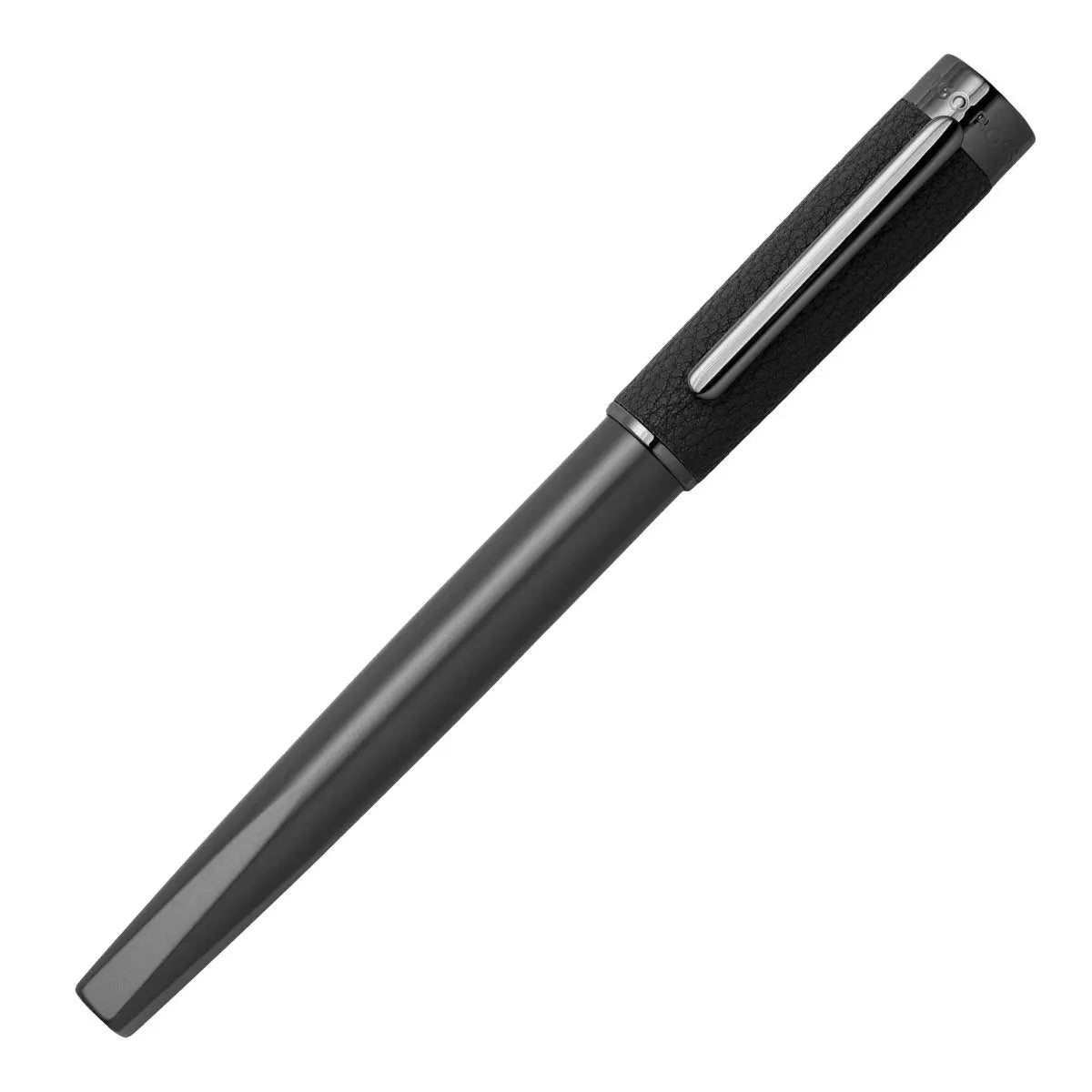 HUGO BOSS HSU3892A Στυλό Corium Black Fountain Pen - Κοσμηματοπωλείο Goldy
