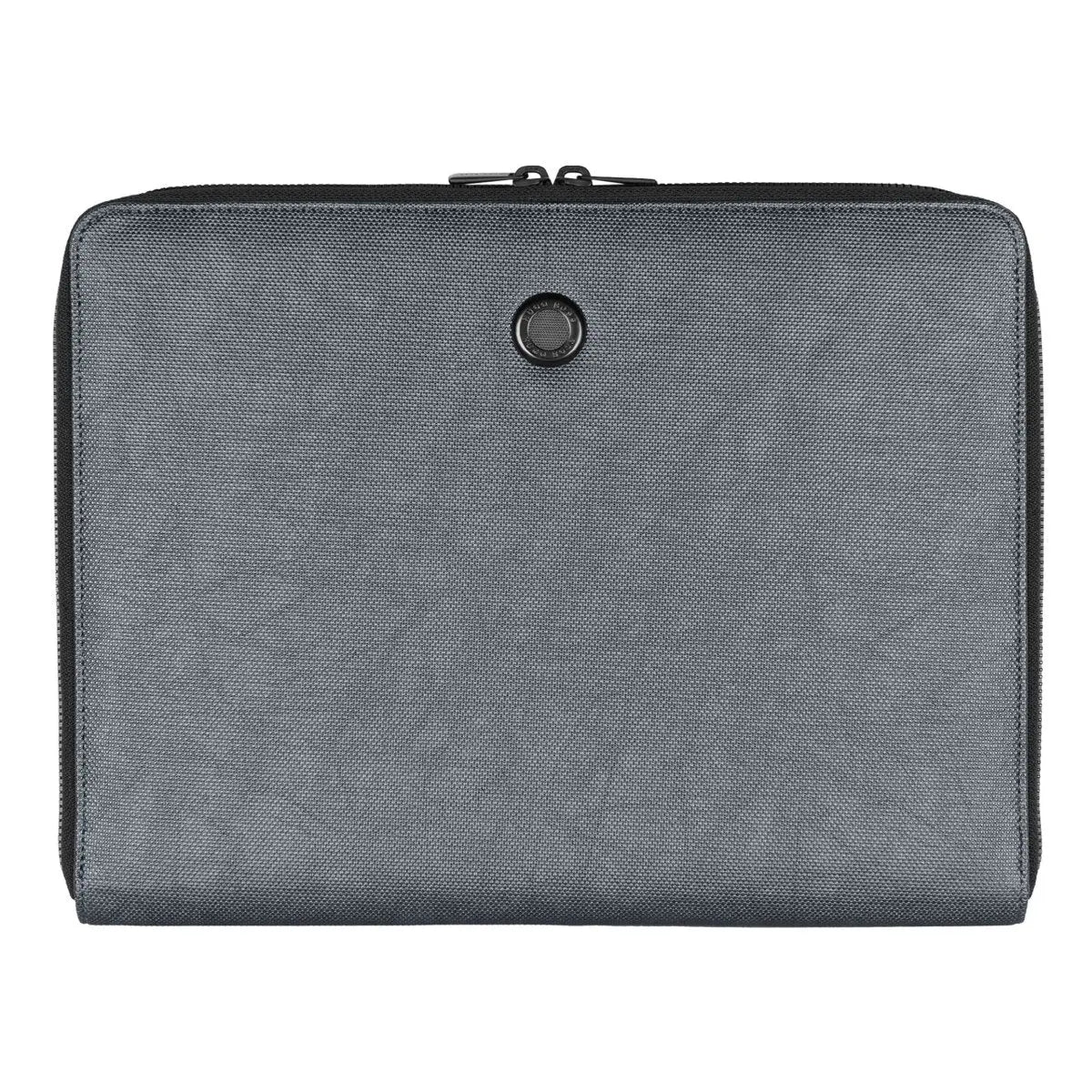 HUGO BOSS HTA105J Ντοσιέ A4 Gleam Grey Zip Folder - Κοσμηματοπωλείο Goldy