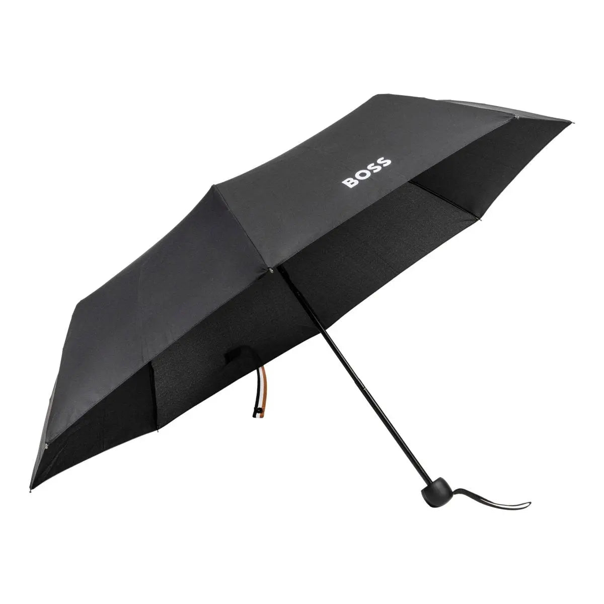 HUGO BOSS HUG321A Ομπρέλα Αυτόματη Umbrella Mini Iconic Black - Κοσμηματοπωλείο Goldy