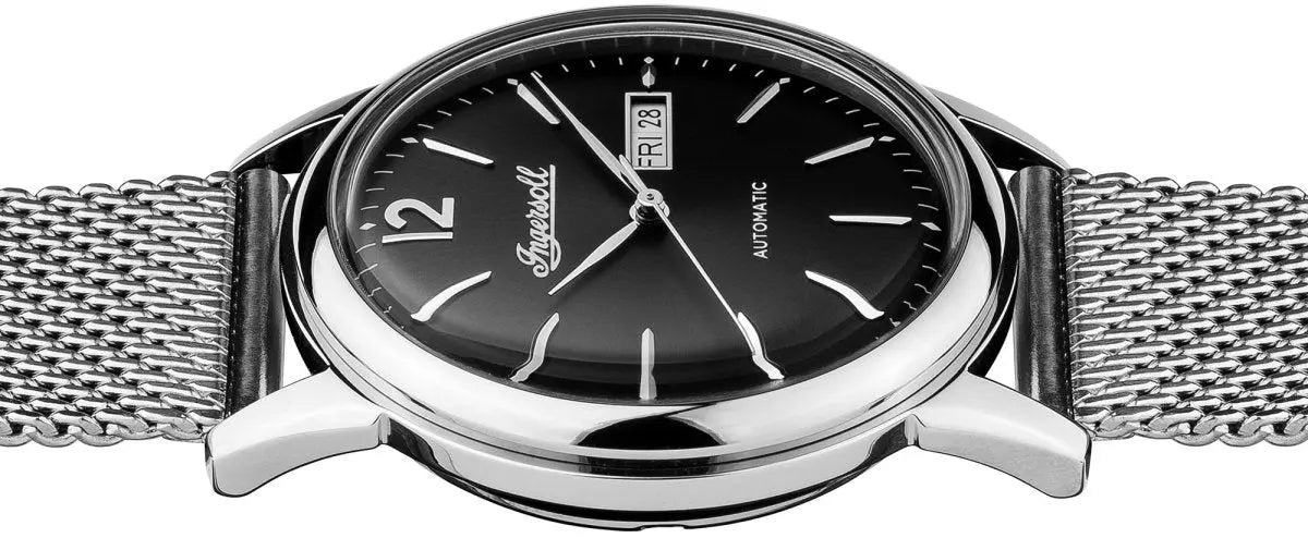 Ingersoll I00505 New Haven Automatic Stainless Steel Watch - Κοσμηματοπωλείο Goldy