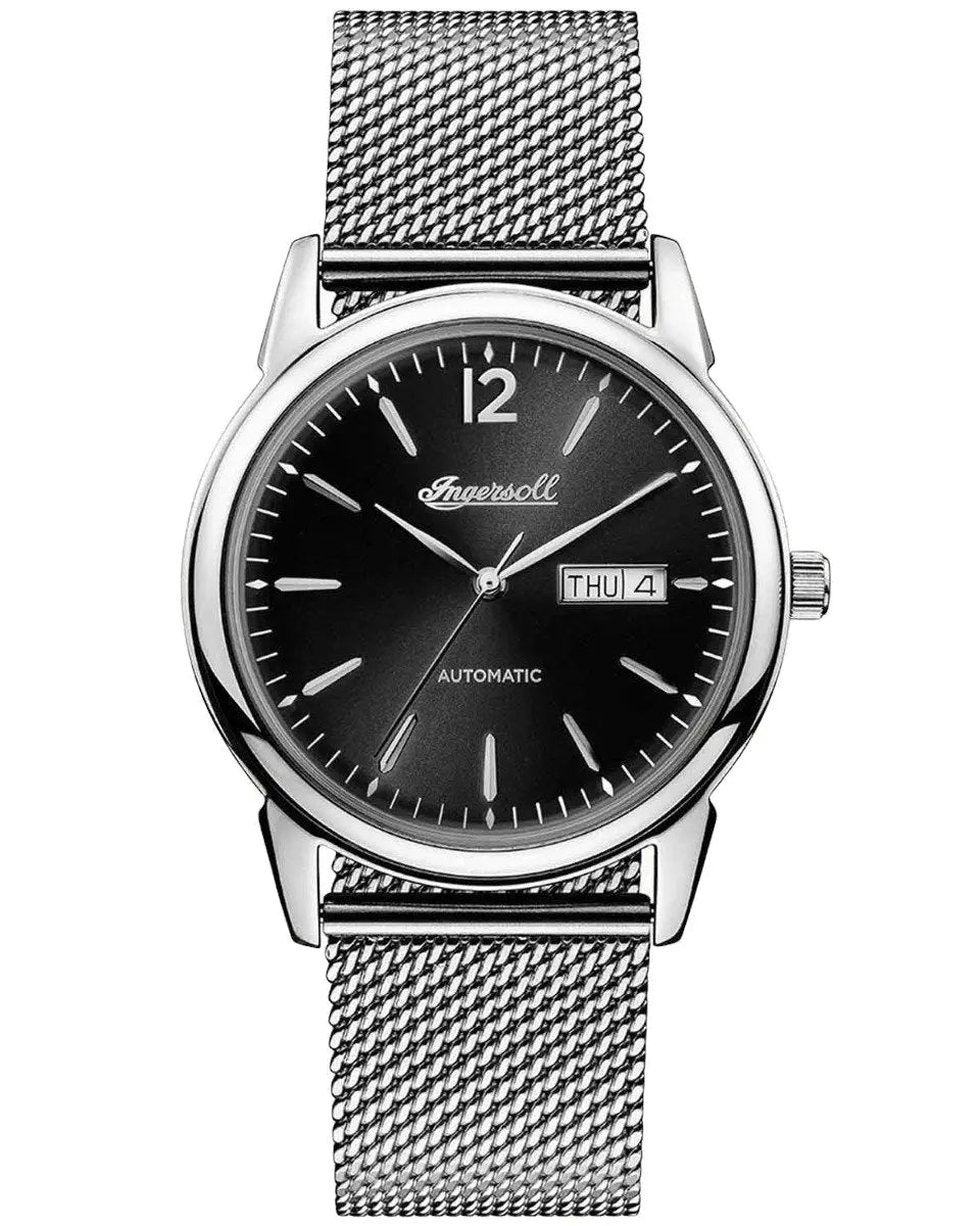 Ingersoll I00505 New Haven Automatic Stainless Steel Watch - Κοσμηματοπωλείο Goldy