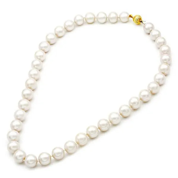 Κολιέ 110145 Μαργαριτάρια Fresh Water Pearl 10-11mm 14ct - Κοσμηματοπωλείο Goldy