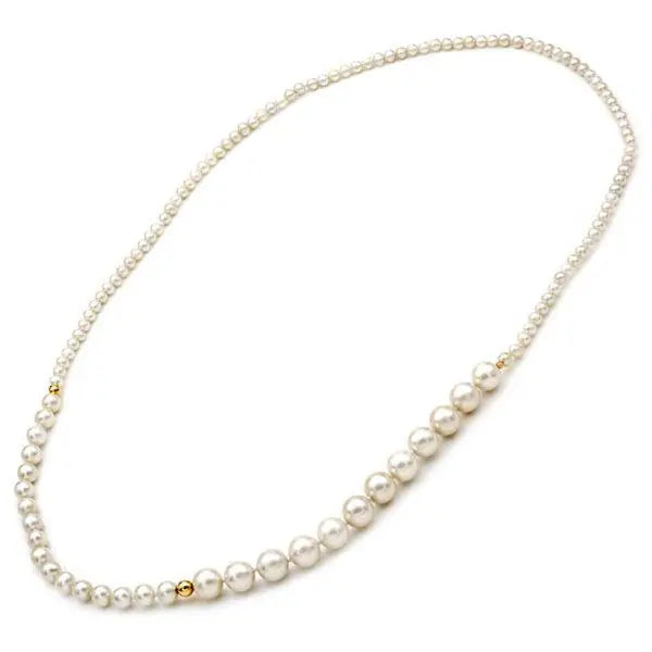Κολιέ με Μαργαριτάρια 110257 Fresh Water Pearl 4,0-10,0mm 14ct - Κοσμηματοπωλείο Goldy