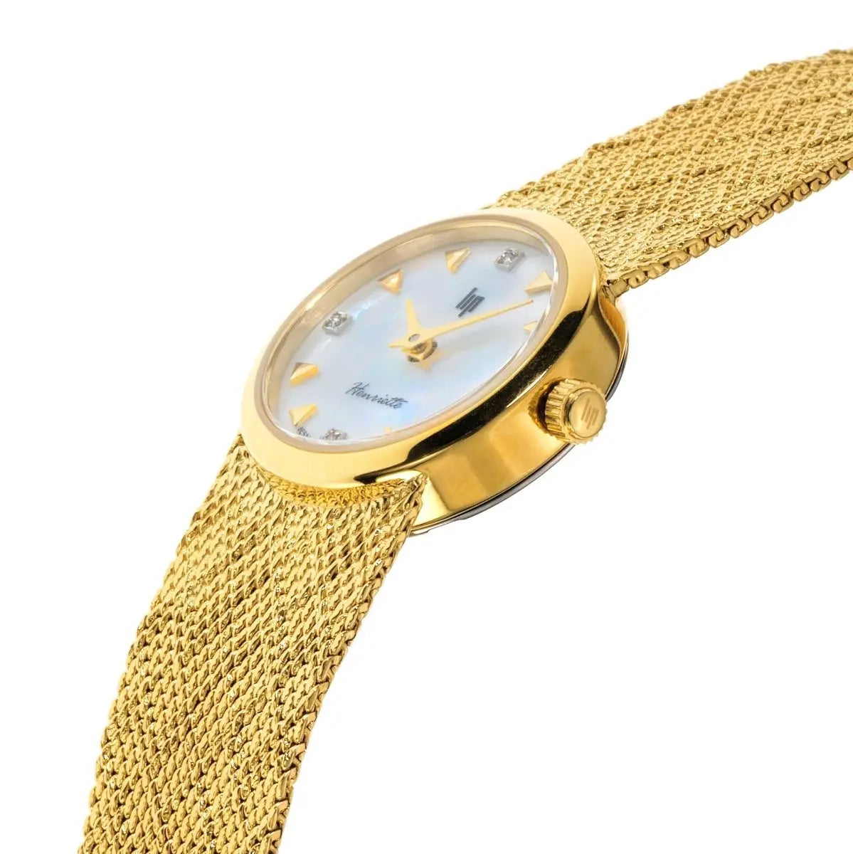 LIP 671453 Henriette Diamond Gold Stainless Steel Bracelet - Κοσμηματοπωλείο Goldy