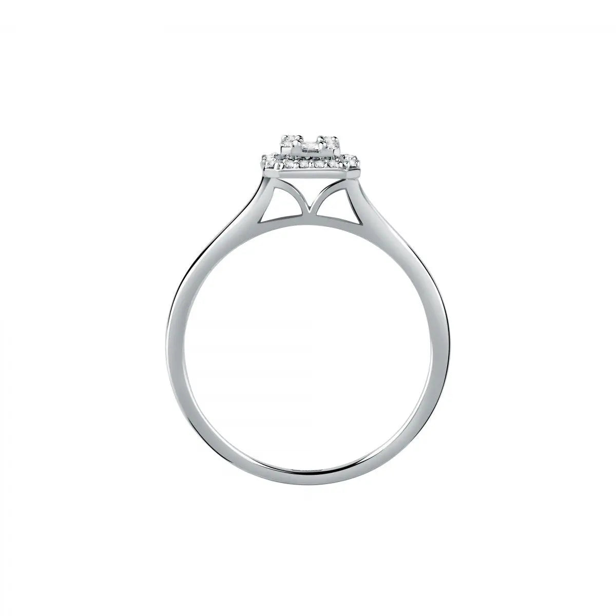 Live Diamond LD02826014 Μονόπετρο Charlotte Με Διαμάντι 0.28ct Λευκόχρυσο Κ9 - Κοσμηματοπωλείο Goldy