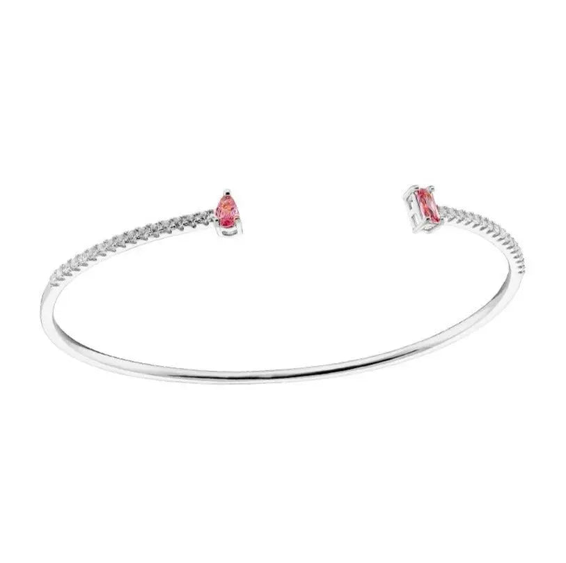 LOISIR 02L15-01239 Βραχιόλι Happy Hearts Από Ορείχαλκο με Ζιργκόν - Κοσμηματοπωλείο Goldy
