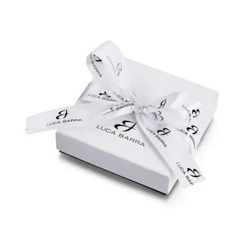 Luca Barra OK883 Κρεμαστά Σκουλαρίκια Από Ροζ Επιχρυσωμένο Ατσάλι - Κοσμηματοπωλείο Goldy