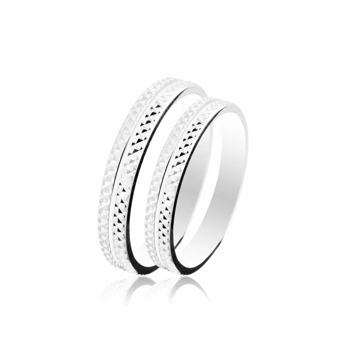 Maschio Femmina SL18 Χρυσές Βέρες Γάμου σε 9 ή 14ct - Κοσμηματοπωλείο Goldy