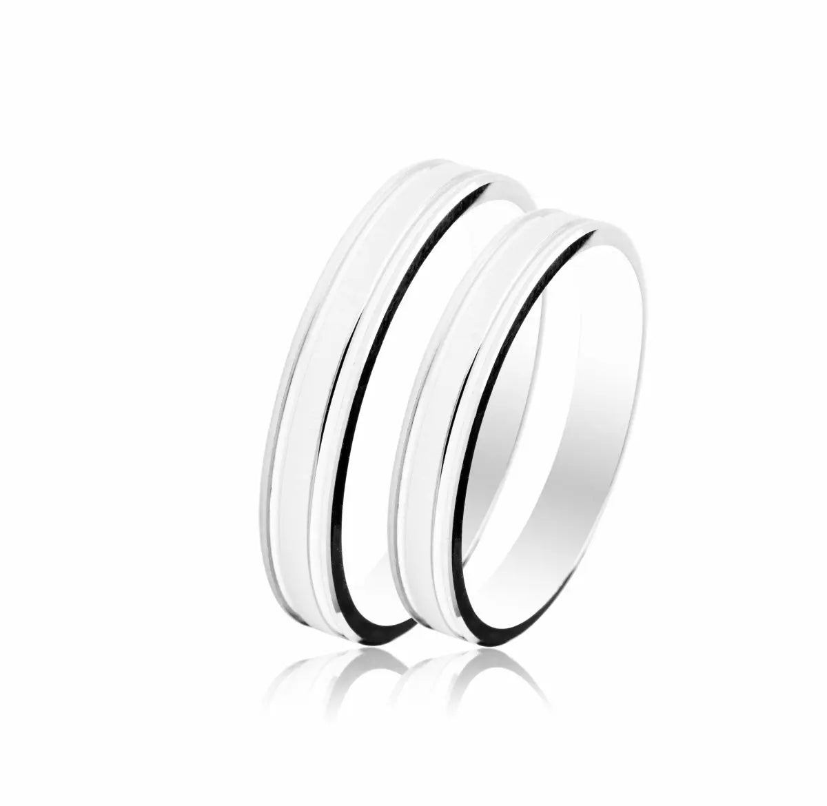 Maschio Femmina SL21 Χρυσές Βέρες Γάμου σε 9 ή 14ct - Κοσμηματοπωλείο Goldy