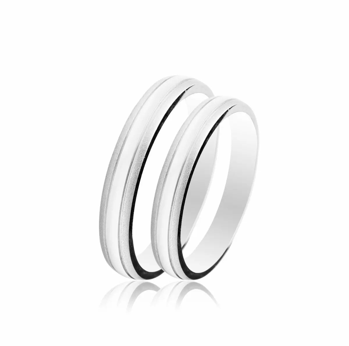 Maschio Femmina SL23 Χρυσές Βέρες Γάμου σε 9 ή 14ct - Κοσμηματοπωλείο Goldy