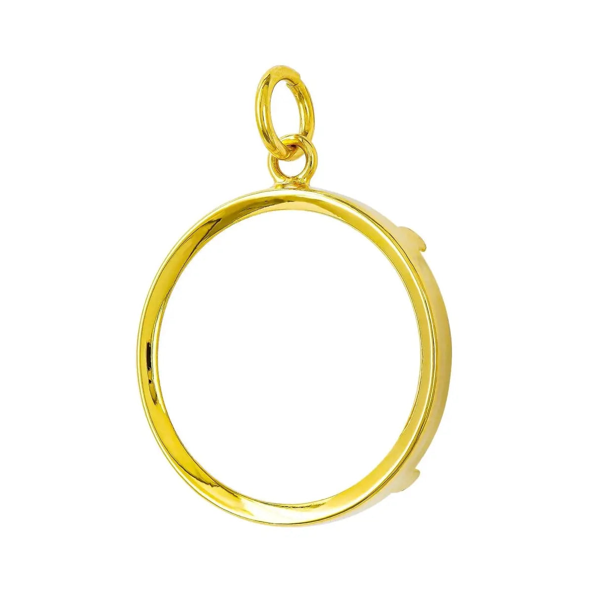 Μενταγιόν Λιροθήκη M200 Χρυσό Κ9 - Κοσμηματοπωλείο Goldy