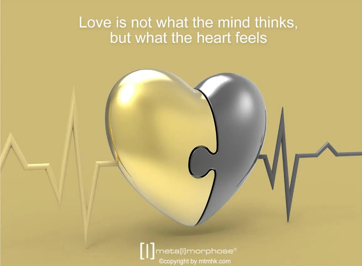 Metalmorphose MTM116-01 Puzzle Heart Μπρελόκ από Αλόη - Κοσμηματοπωλείο Goldy
