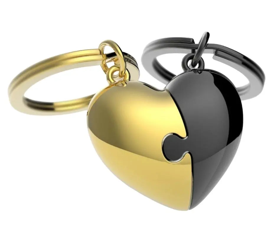 Metalmorphose MTM116-01 Puzzle Heart Μπρελόκ από Αλόη - Κοσμηματοπωλείο Goldy