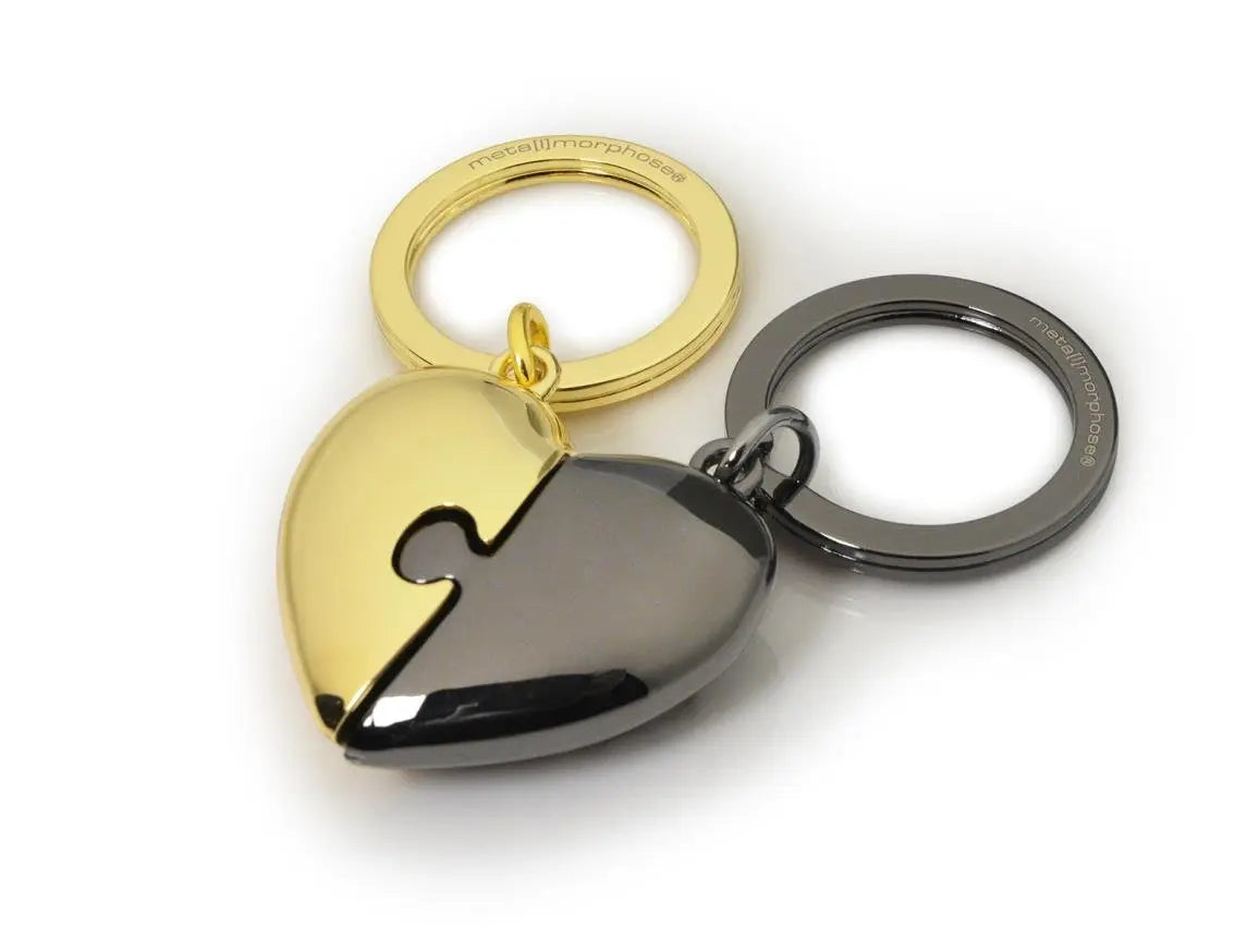 Metalmorphose MTM116-01 Puzzle Heart Μπρελόκ από Αλόη - Κοσμηματοπωλείο Goldy