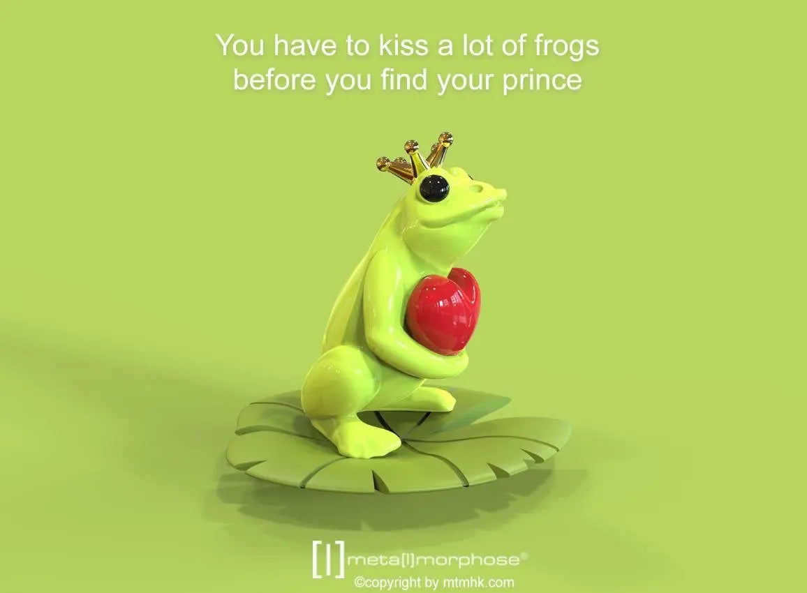 Metalmorphose MTM217-01 Prince Frog Μπρελόκ από Αλόη - Κοσμηματοπωλείο Goldy